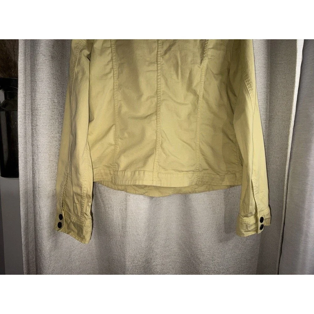 TALBOTS Denim Cut Jacket Top Size 20